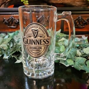 Guinness Dublin Pewter Emblem Pint Pub Mug